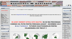 Desktop Screenshot of magazinuldebancnote.ro